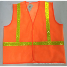 High Luster Safety Vest with Crystal Tape